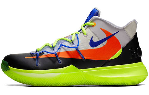 Nike Nike x ROKIT Kyrie 5 Collaboration Performance Basketball Shoes Men's Red Green