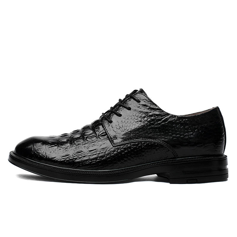 PAIBLOKS Top Grain Cow Leather Men's Casual Shoes Men's