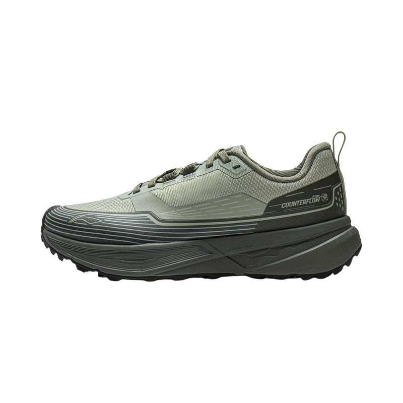 Li-Ning Li Ning Outdoor CF Tracing, Inter Industry Low top Hiking Shoes Unisex Grass Green Mud Green