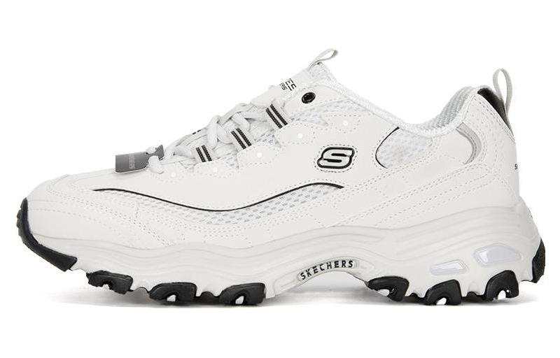 Skechers D'Lites 1.0 Panda Shoes Low top Chunky Sneakers Men's Black White