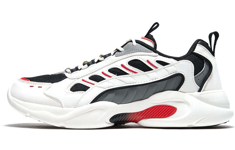 XTEP XTEP Low top Chunky Sneakers Men's Black White