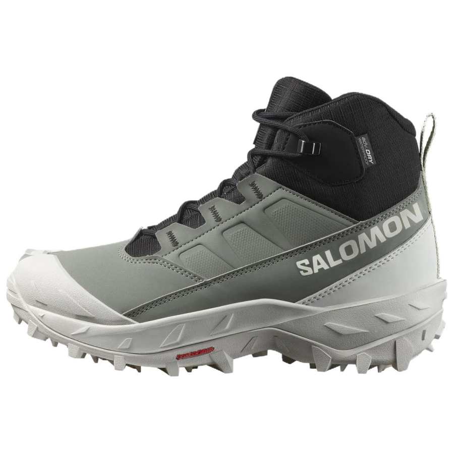 SALOMON Non Slip And Waterproof High top Hiking Shoes Women's Green