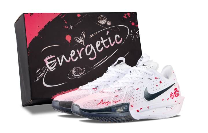 Nike Nike G.T. Cut 3 Deeply In Love Rose Cushioning Rebound Low top Basketball Shoes Unisex White