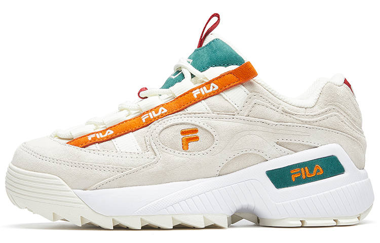 FILA D Formation Daddy Shoes Green/Orange/White Women's