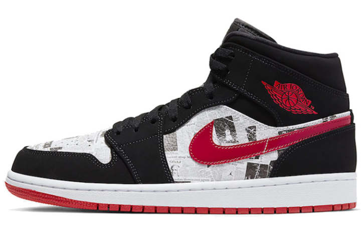 Jordan Air Jordan 1 Mid Se 'Newspaper Air Times'