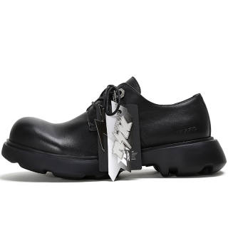 MKADC Cow Leather Men's Casual Shoes Men's Black