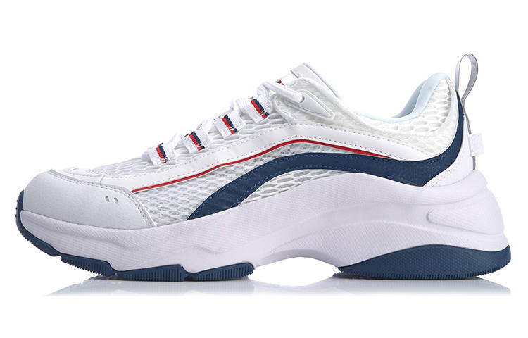 Li-Ning Li Ning Aurora WindWalker Slip Resistant And Breathable Low top Sports Casual Shoes White