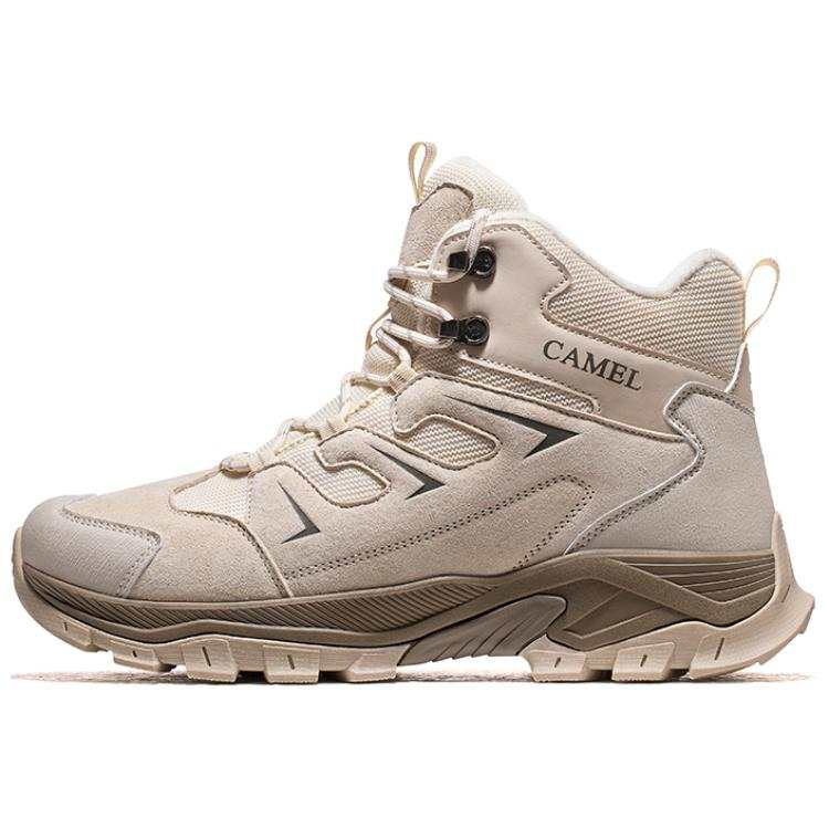 CAMEL Slip Resistant Abrasion Resistant High top Mountaineering Shoes Men's