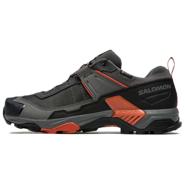 SALOMON X ULTRA 5 Low top Hiking Shoes Men's Asphalt Gray