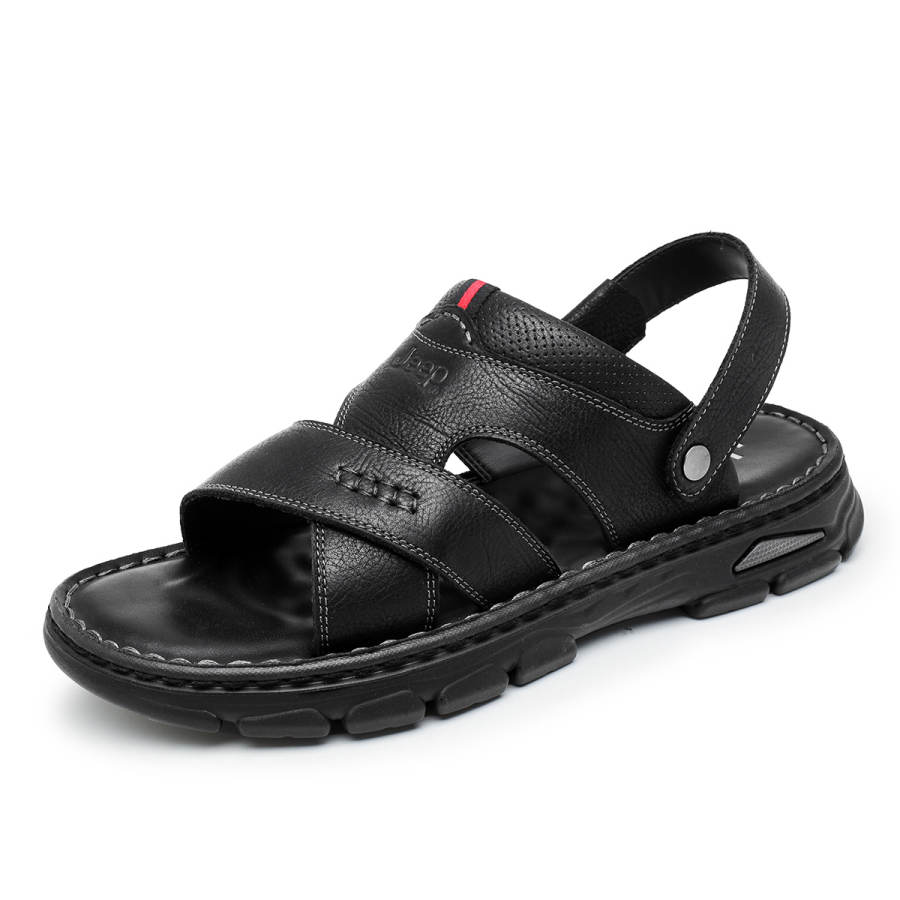 Jeep Beach Sandals Men's Brown, Black