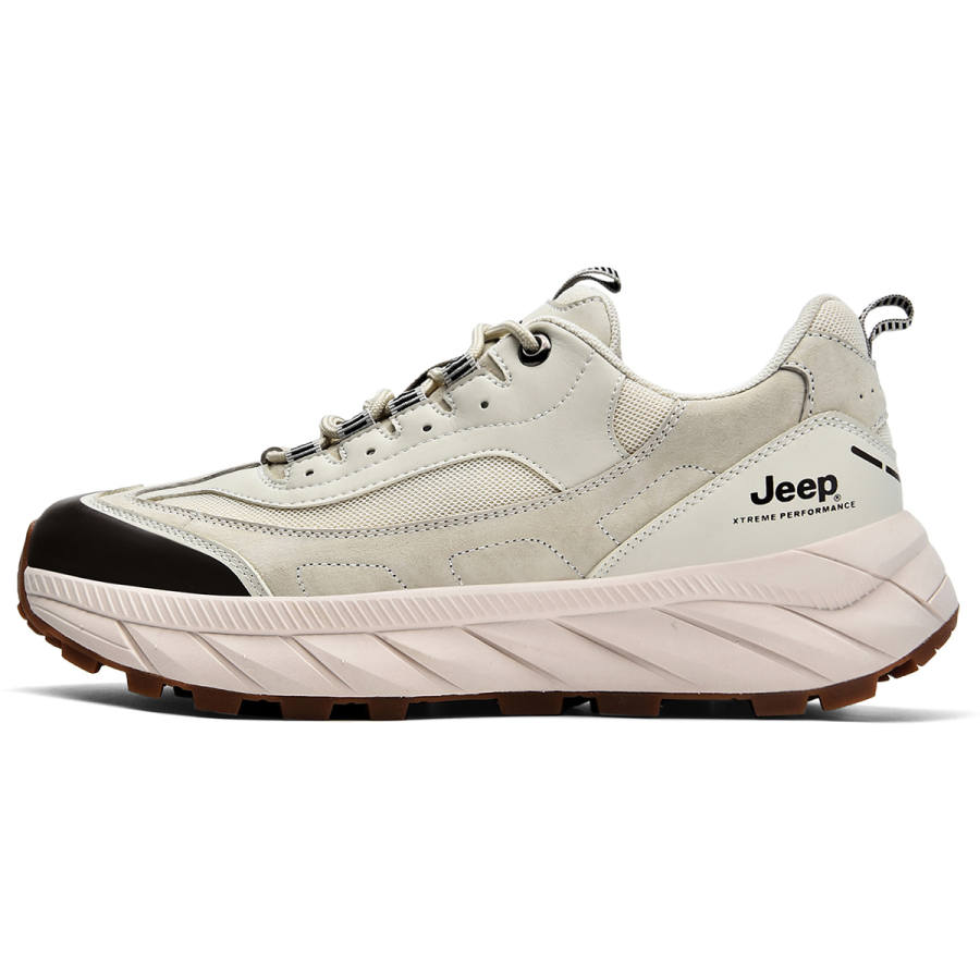 Jeep Cushioning Abrasion Resistant Breathable Low top Mountaineering Shoes Men's Sand