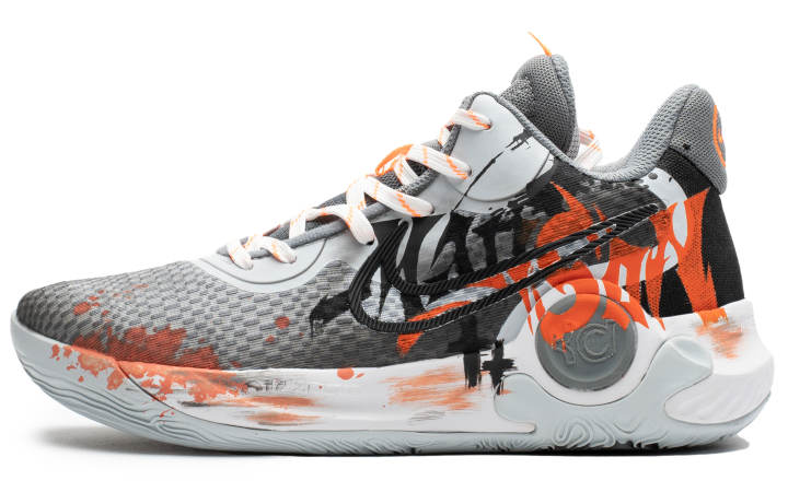 Nike Nike KD Trey 5 IX Basketball Shoes Unisex Mid Top Orange