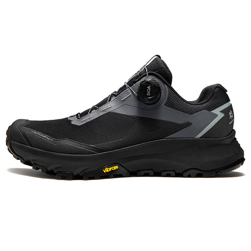 KAILAS Brackish Green BOA Low top Mountain Running Hiking Shoes Men's Ink Black