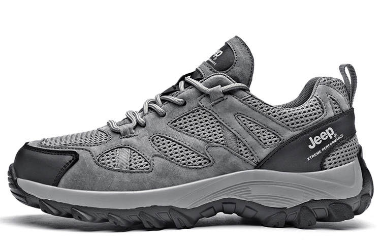 Jeep Urban Outdoors Low top Hiking Shoes Men's Gray