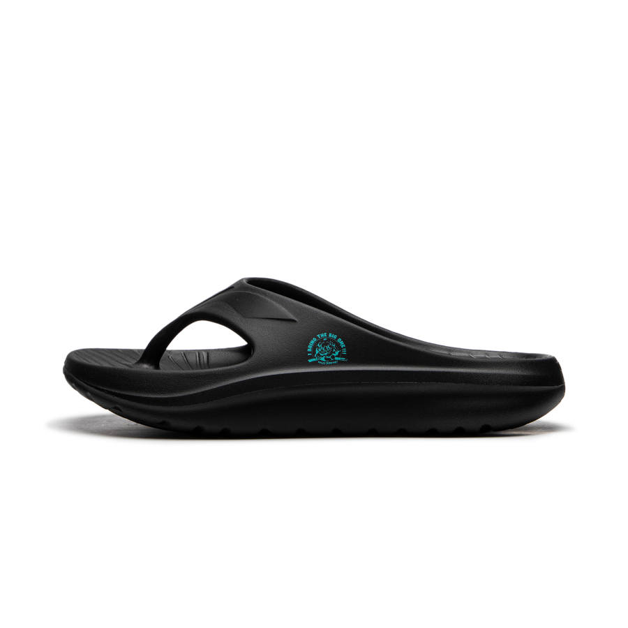 Li-Ning LOL x Li Ning Abrasion Resistant Slip Resistant Abrasion Resistant Slip Resistant Flip Flops Unisex Black