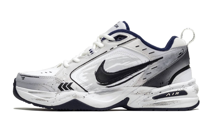 Nike Nike Air Monarch 4 Black Hole Product, Moment Of Speed Slip Resistant Abrasion Resistant
