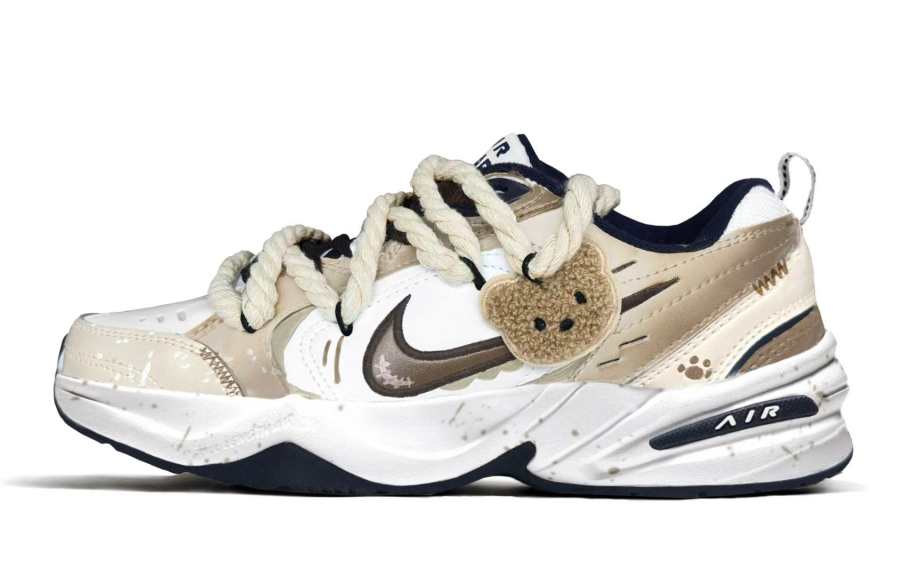Nike Nike Air Monarch 4 Sweet Coffee Trails Low top Chunky Sneakers Unisex Ecru