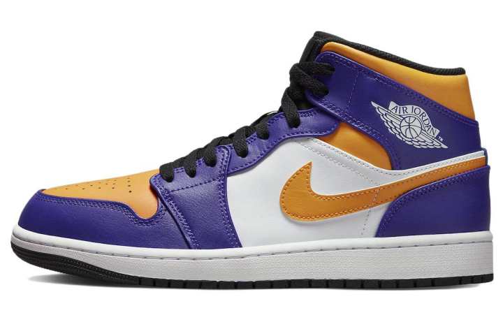 Jordan Air Jordan 1 Mid 'Lakers Purple'