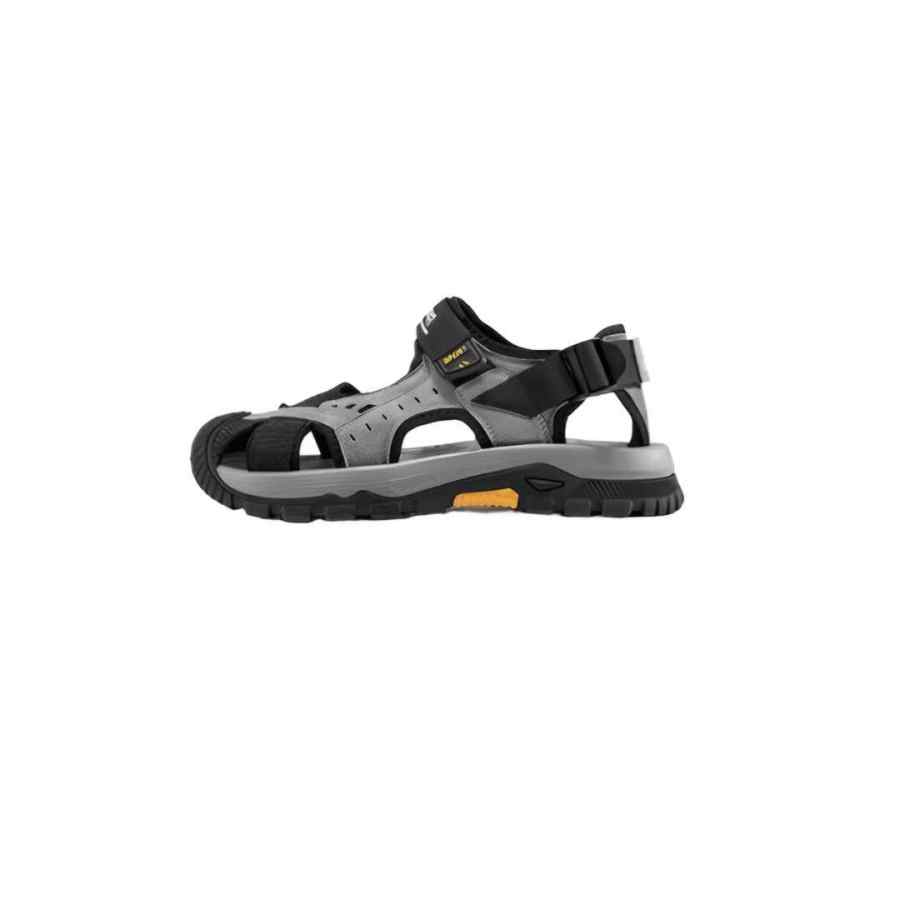Jeep Outdoor Casual Fabric Abrasion Resistant River Trekking Shoes Men's Black