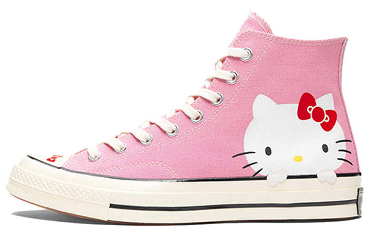 Converse Chuck 70 Hello Kitty x Chuck 70 Converse Canvas Hi Top 'Prism Pink'