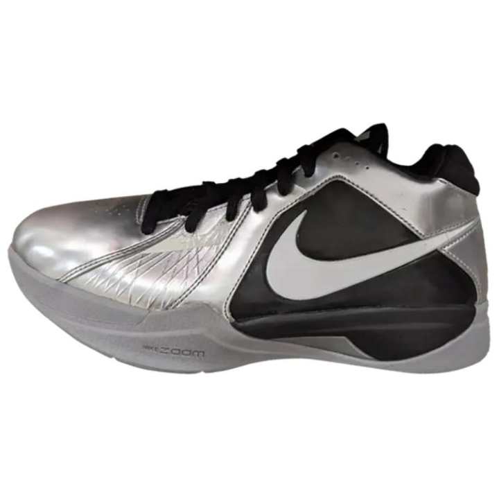Nike Nike KD 3 Basketball Shoes Unisex Silver Black