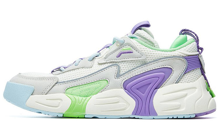 FILA Swarm Low Swirl Sneakers Purple/white/grey Women's