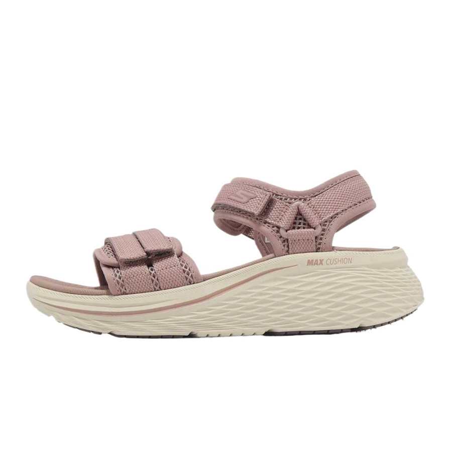 Skechers Max Cushioning Elite 2.0 One Strap Sandals Women's Pink