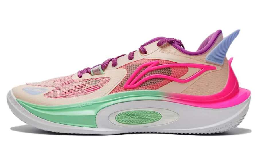 Li-Ning LINING Sonic 11 V2 'Beige Neon Pink Mint'