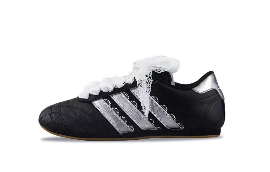 Adidas Originals Taekwondo Abrasion Resistant Low top Training Shoes Women's Black Silver