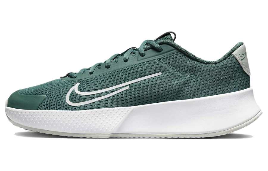 Nike Nike Vapor Lite 2 Court Cushioning Slip Resistant Breathable Low top Tennis Shoes Women's Green White