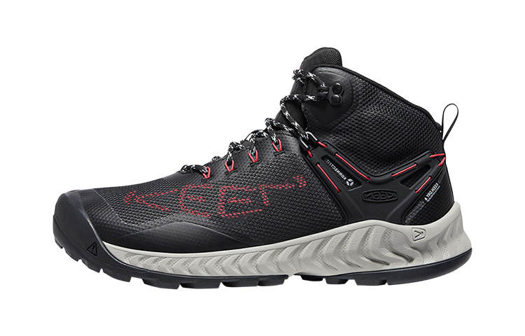 Keen NXIS EVO MID WP Low top Hiking Shoes, Outdoor Shoes Men's Black