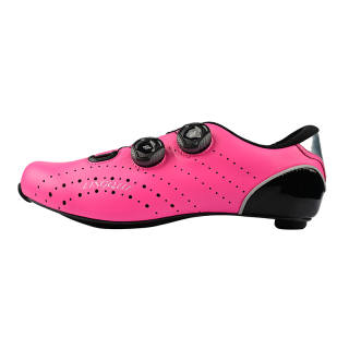 LINGQUE.QIXING Breathable And Lightweight Low top Cycling Shoes Women's Pink