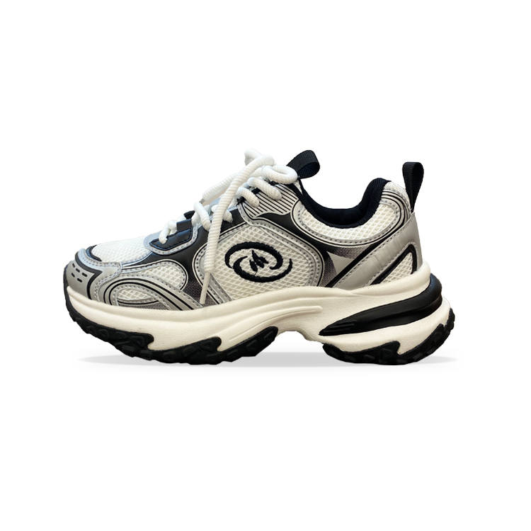 XLAIII Slip Resistant, Abrasion Resistant, Height Increasing Low top Chunky Sneakers Unisex