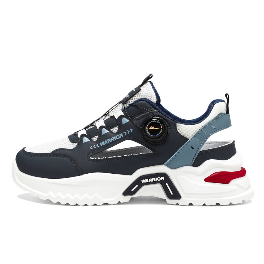 WARRIOR Abrasion Resistant Lightweight Breathable Abrasion Resistant, Lightweight, And Breathable Chunky Sneakers Men's