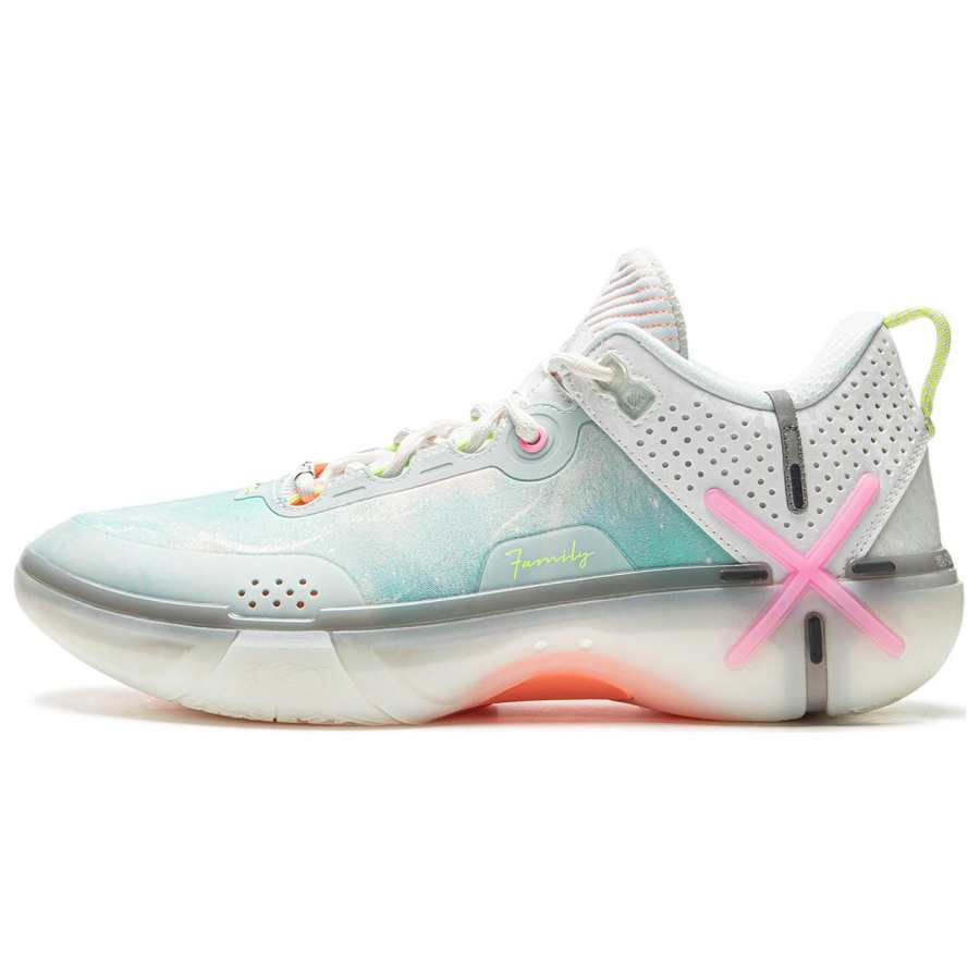 Li-Ning Li Ning Wade Shadow 6 Cushioning Slip Resistant Abrasion Resistant Lightweight Rebound Low top Basketball Shoes Men's