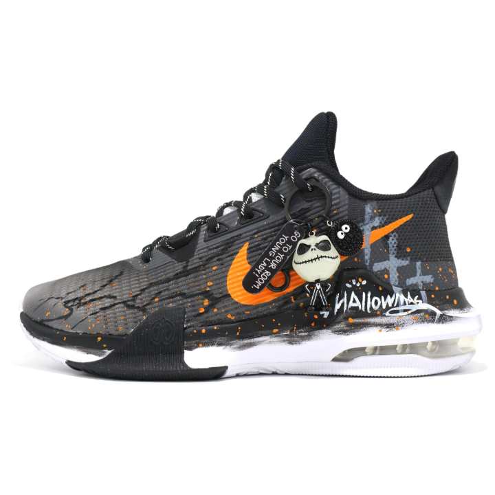 Nike Nike Air Max Impact 3 Basketball Shoes Men's Low Top Black/White/Gray/Orange