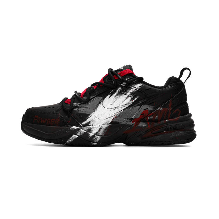 Nike Nike Air Monarch 4 Night Knight Abrasion Resistant Height Increasing Low top Chunky Sneakers Unisex Black