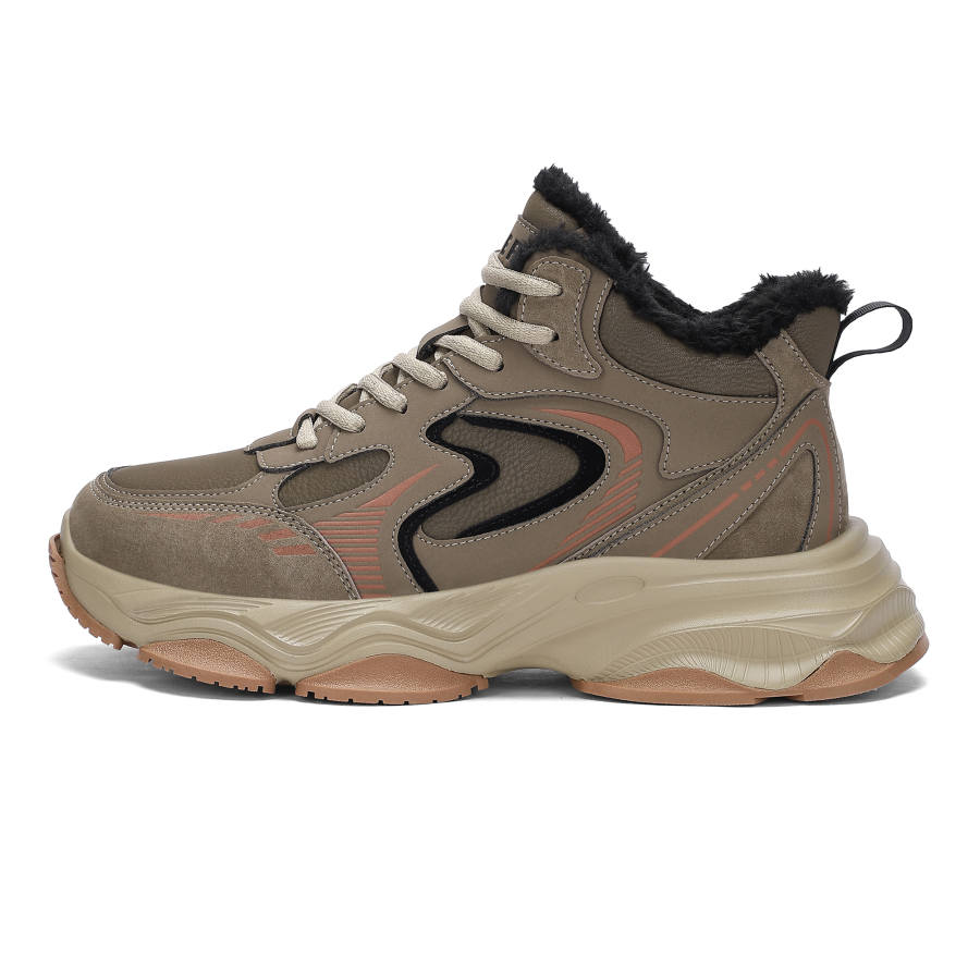 JEEP SPIRIT Short Snow Boots Men's Natural Deer