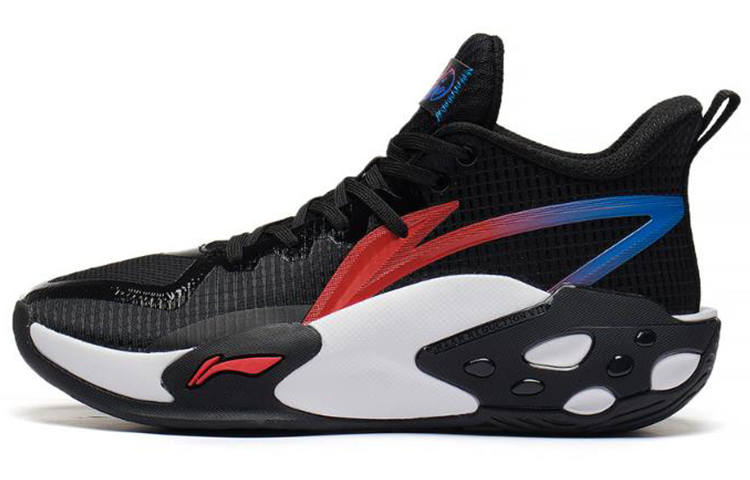 Li-Ning Li Ning Textile, Synthetic Leather, TPU Cushioning Slip Resistant Abrasion Resistant Coverage Support Low top