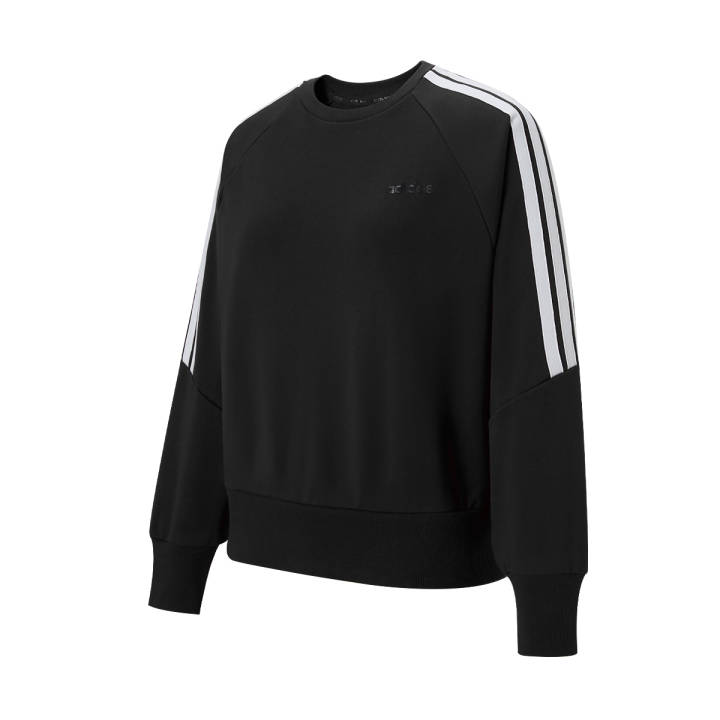 Adidas Adidas Sweatshirts Women's Black Crew Neck Moderate Regular