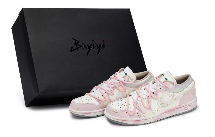Jordan Jordan Air Jordan 1 811 Manufacturing, Heartbeat Fragment, Special Shoe Box Abrasion Resistant Abrasion Resistant