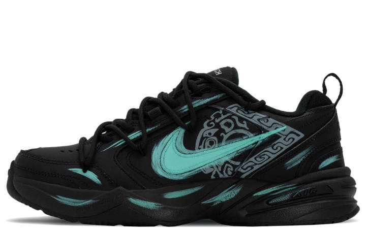 Nike Nike Air Monarch 4 Coiled Dragon Ring Abrasion Resistant Height Increasing Abrasion Resistant Height Increasing Low top