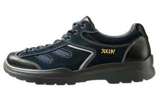 XGN Water repellent Cushioning Slip Resistant Low top Mountaineering Shoes Men's Dark Blue