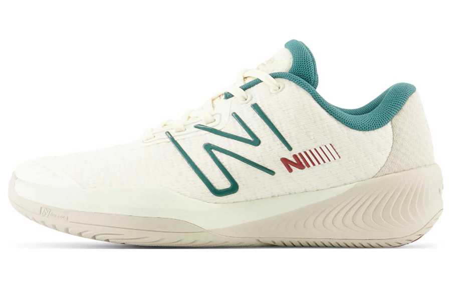New Balance New Balance 996 V5 Comfortable Cushioning Low top Tennis Shoes Women's Beige Green