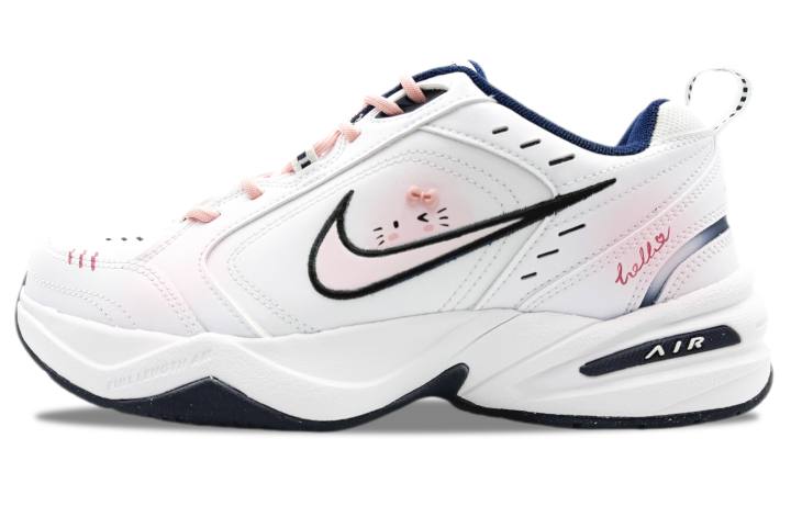 Nike Nike Air Monarch 4 Imaginative Kitten Non Slip And Waterproof Height Increasing Low top Chunky Sneakers Unisex Pink