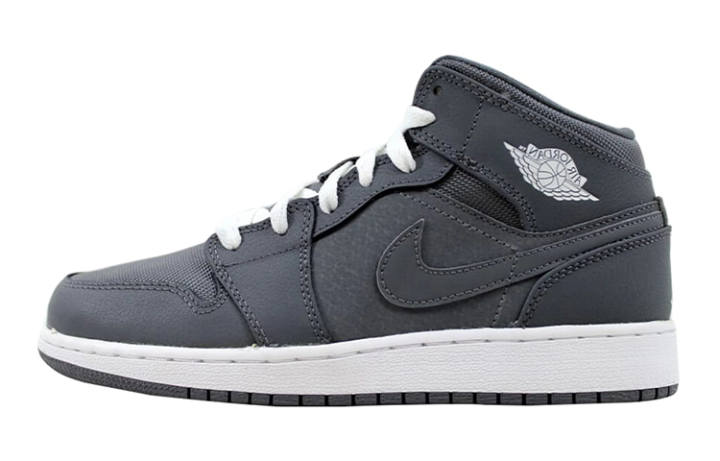 Jordan Air Jordan 1 Retro Mid 'Cool Grey' Gs