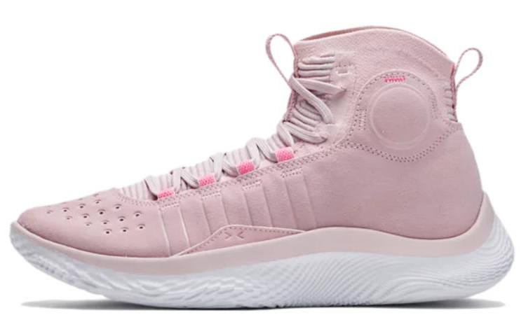 Under Armour Curry 4 Flotro Curry Cushioning Slip Resistant Abrasion Resistant High top Performance Basketball Shoes