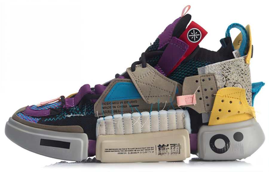 Li-Ning Li Ning Essence 2 Sfs Sample For Sale Cushioning Slip Resistant Abrasion Resistant High top Vintage Basketball Shoes