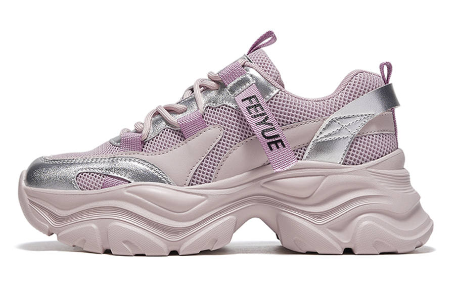 FEIYUE Slip-Resistant Abrasion-Resistant Low-top Chunky Sneakers Women's