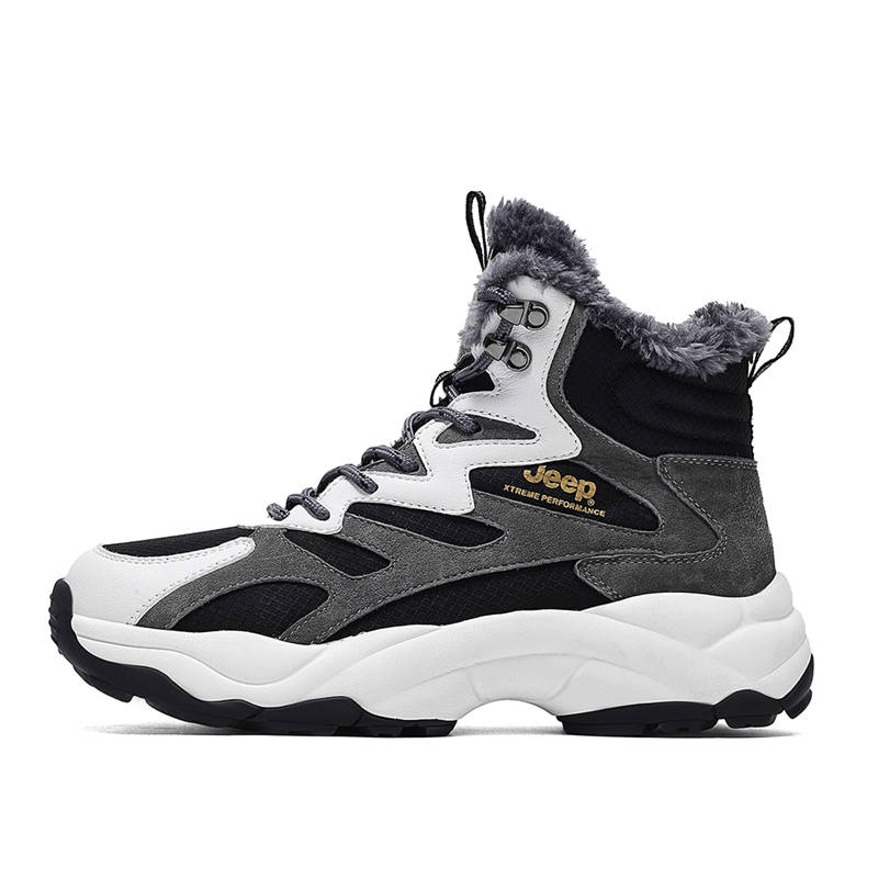 Jeep Pigskin High top Mountaineering Shoes Men's